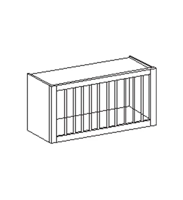 Plate Rack Cabinet