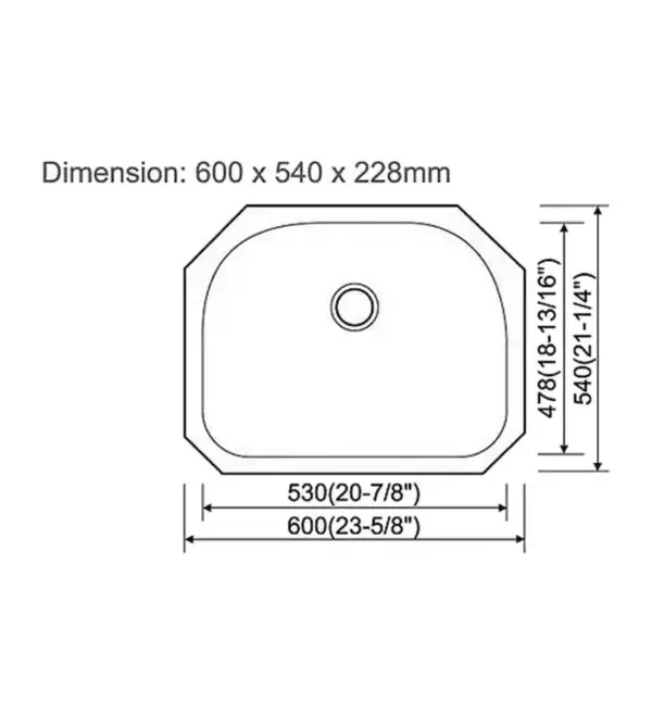 Single Bowl Stainless Stee - Image 2